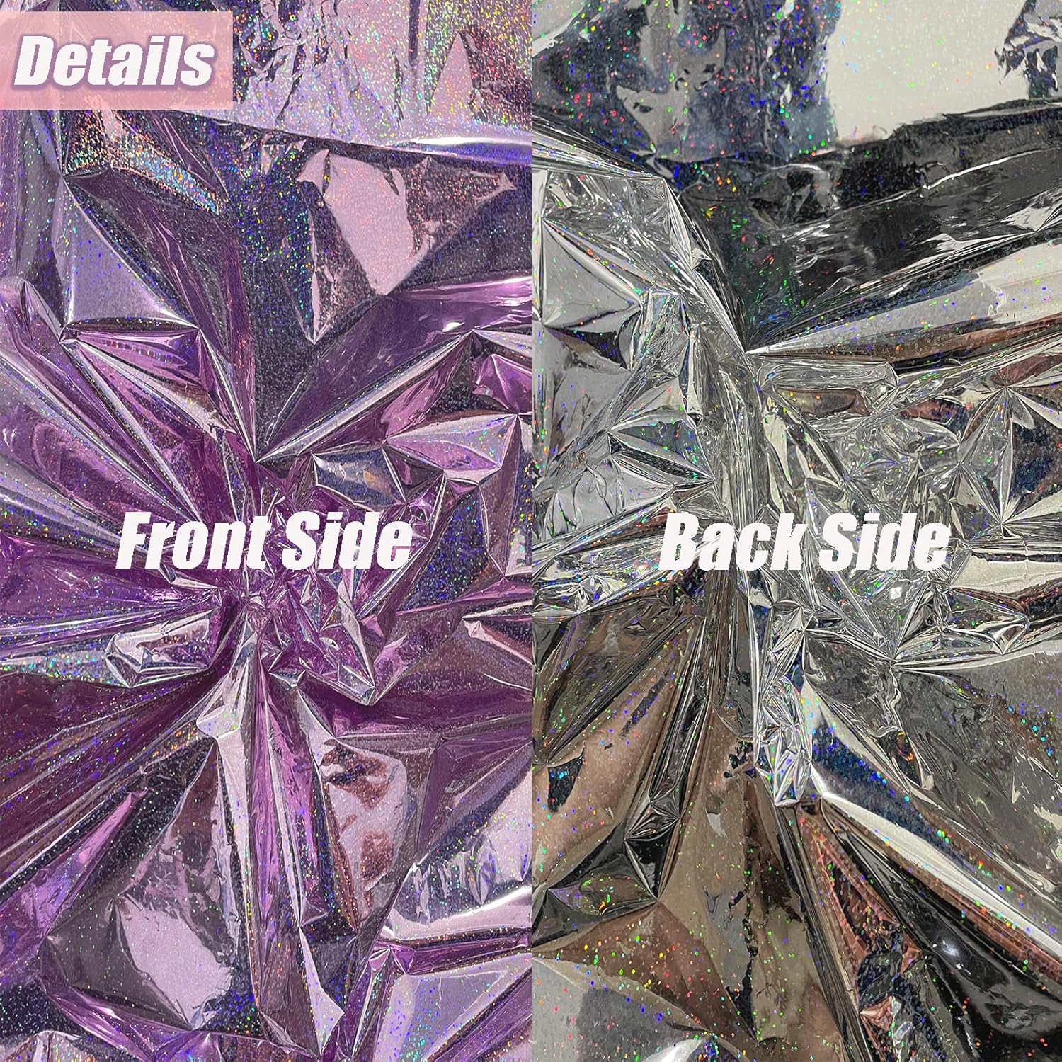 LabZhang 2 Pack Iridescent Pink Tablecloths