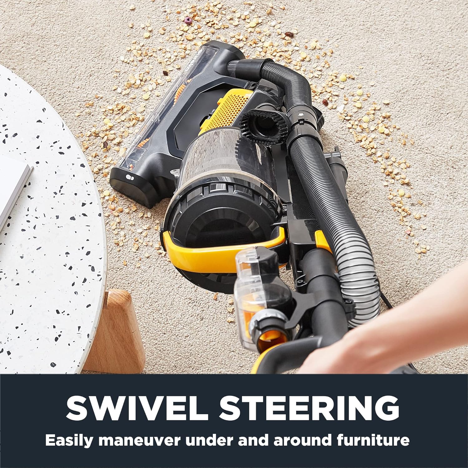 Eureka Powerful Upright Vacuum Cleaner Yellow